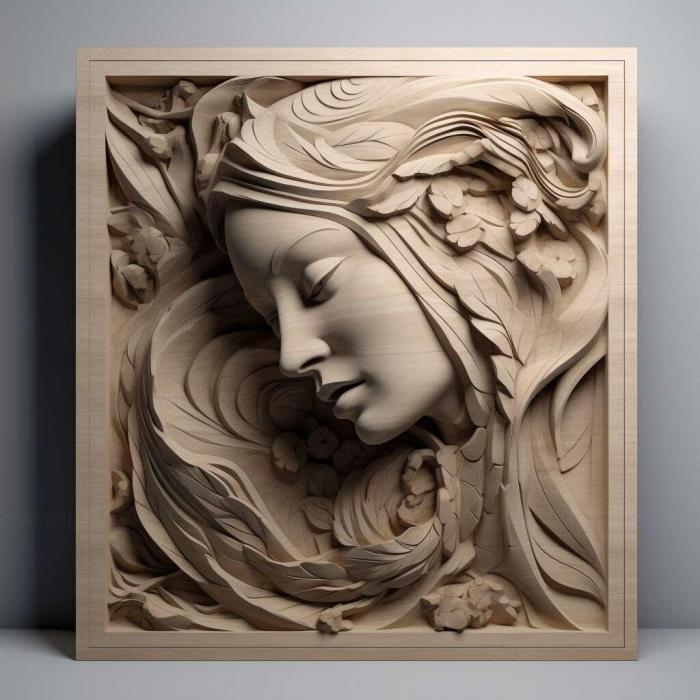 نموذج ثلاثي الأبعاد لآلة CNC 3D Art 